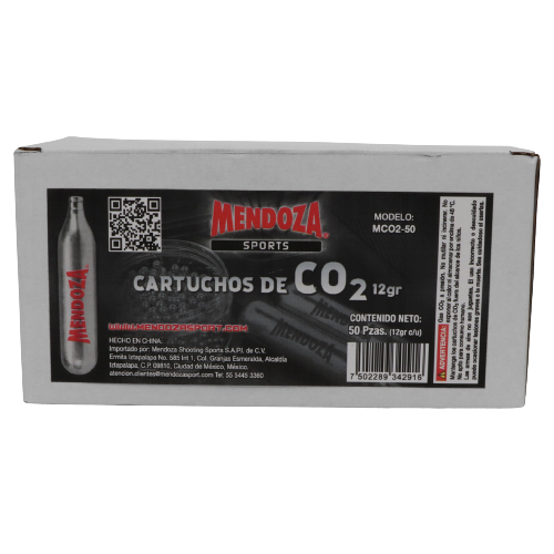 Cartucho De CO2 C/50 Pzas